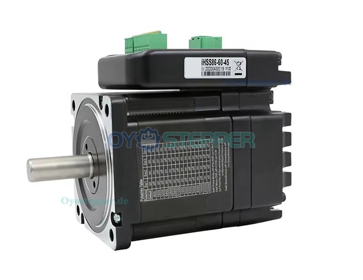 JMC Integrierter NEMA 34 Closed-Loop-Schrittmotor, 1,8°, 4,5 Nm, 6A, 60V, 2-Phasen, 86 × 86 mm